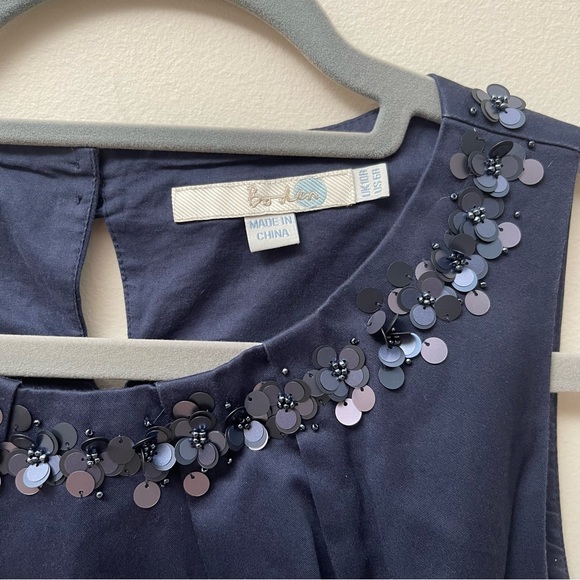 Boden Knee Length Sheath Dress with Sequins - Picture 4 of 13